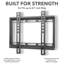 Jessia Symple Stuff Single Screen Wall Mount