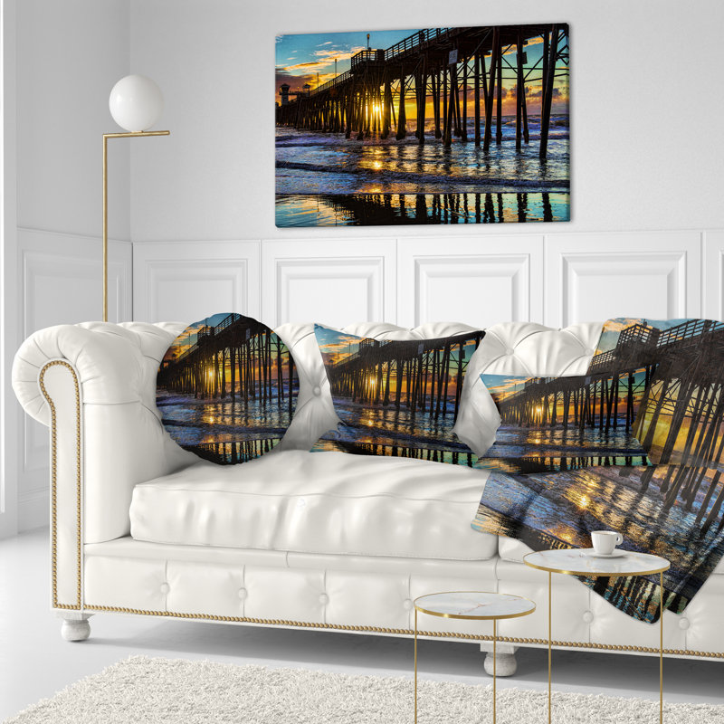 Coussin Oceanside Pier at Evening - Landscape