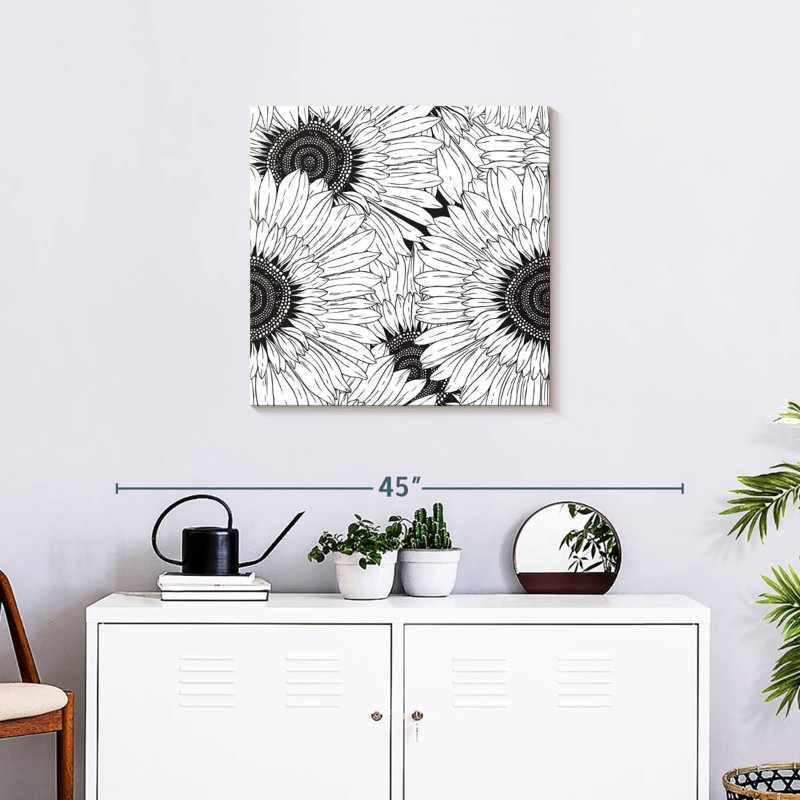 Harnek Sunflower Series, H 24 po x l 24 po