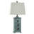 Acushnet 33" Light Blue Table Lamp