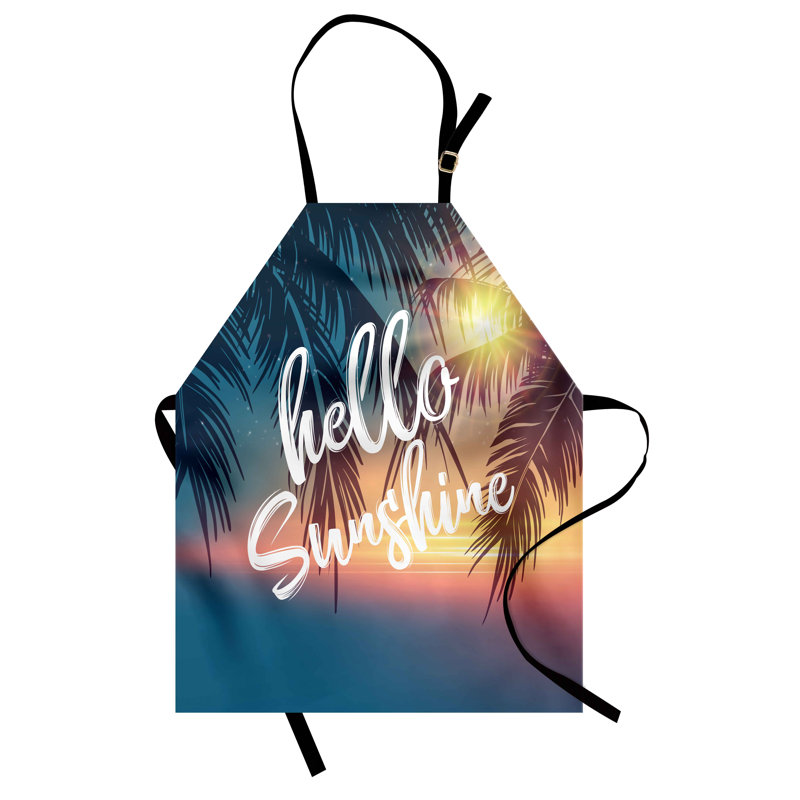 No Pattern Bib Apron