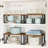 2-Pack Stackable Expandable Cabinet Shelf Organizers, Kitchen Counter Storage Riser & Spice Rack for Pantry and Cupboard-197834069-180610587