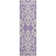 Premium Machine Washable Prisco Purple Rug