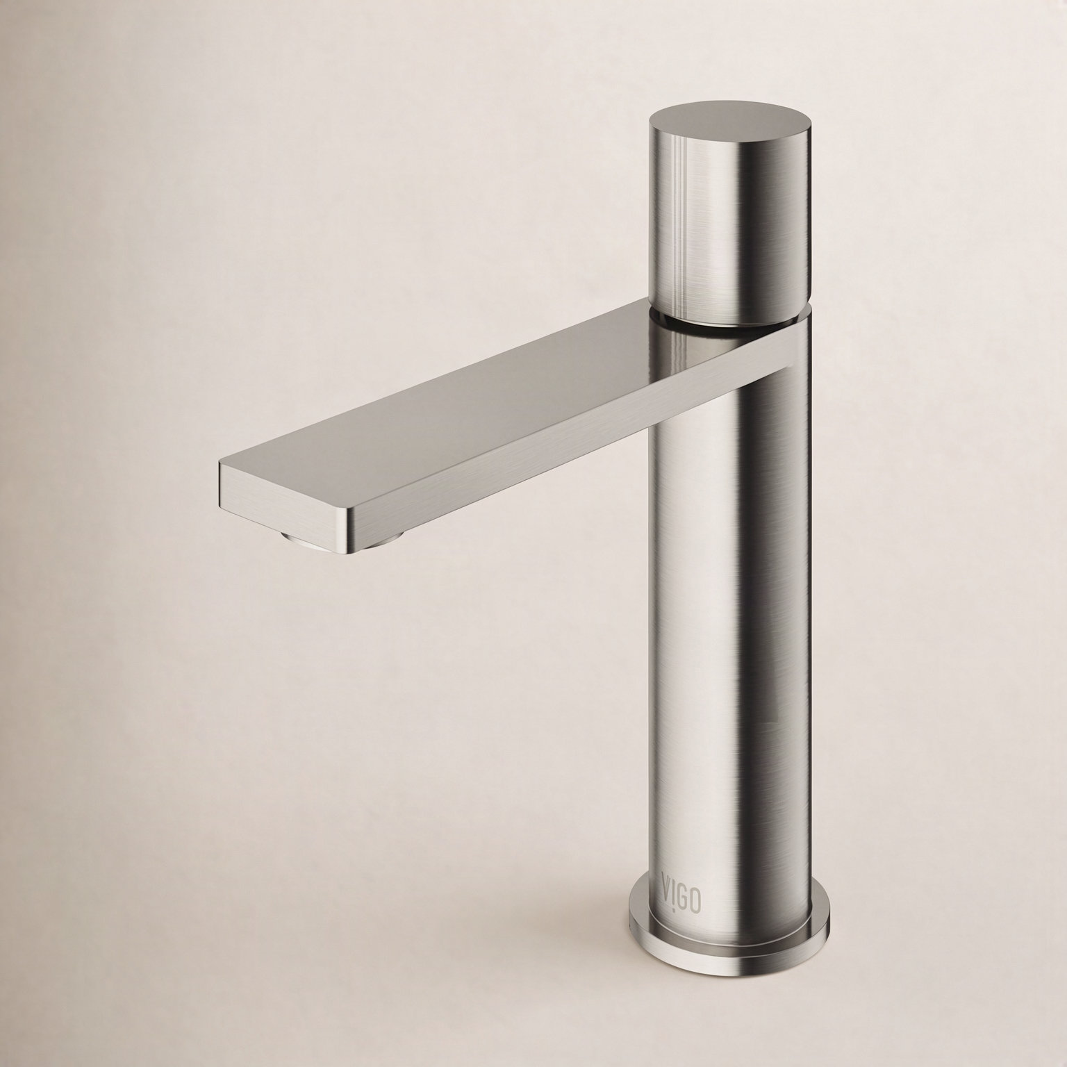 Halsey Single-Hole Bathroom Faucet, Brushed Nickel