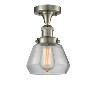 Chill Glass Semi Flush Mount
