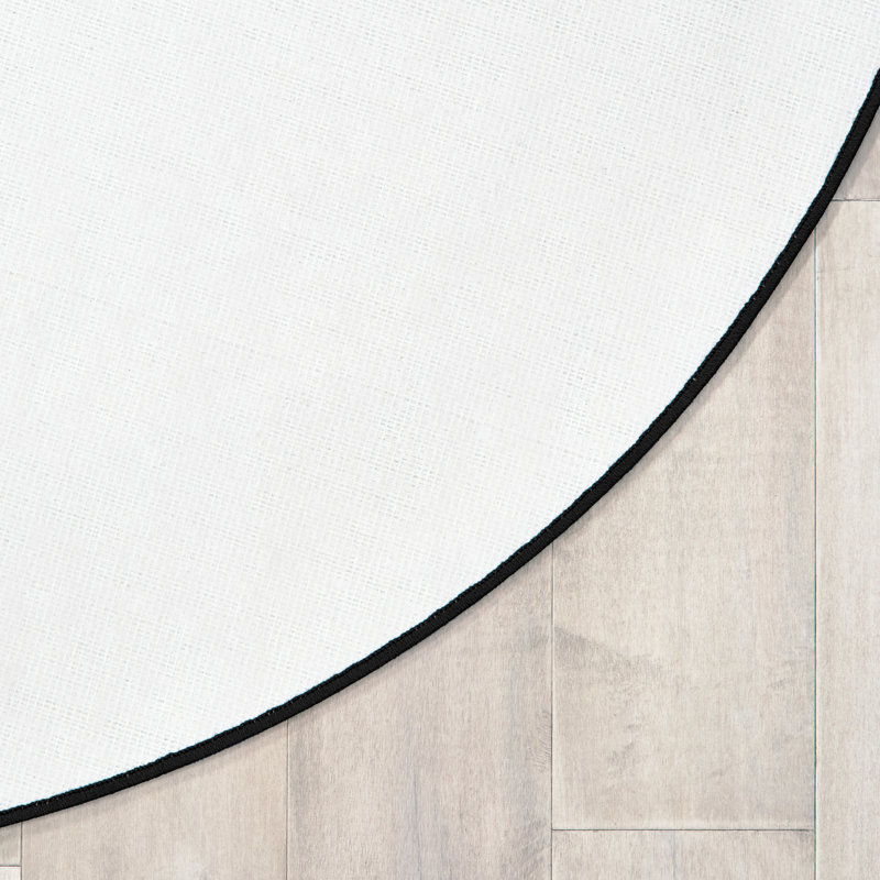 Tapis Premium Collection, Demi-cercle 6 pi 8 po x 13 pi 4 po