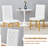 4-Pack PU Dining Chairs