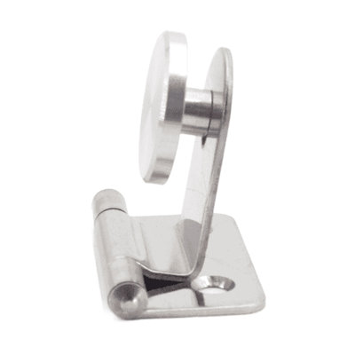 Charnière de porte en verre en acier inoxydable Sugatsune pour portes d'armoires en verre et en acrylique