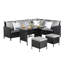 Kissner Rattan 7 - Person Seating Group-1585607154-1546472196