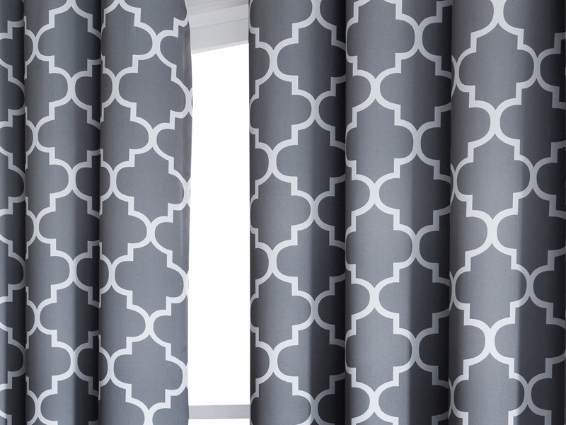 Blackout Pair, 52" W x 108" L, Gray