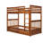 Twin-Over-Twin Bunk Bed With Ladders And Two Storage Drawers-487840667