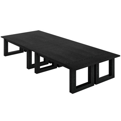 10.5Ft Conference Table, Modern Office Meeting Table For 8-10 People by Millwood Pines