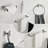 Gold 6 - Piece Bathroom Hardware Set-94243743