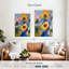 Harnek tournesols dans un vase bleu-106971747