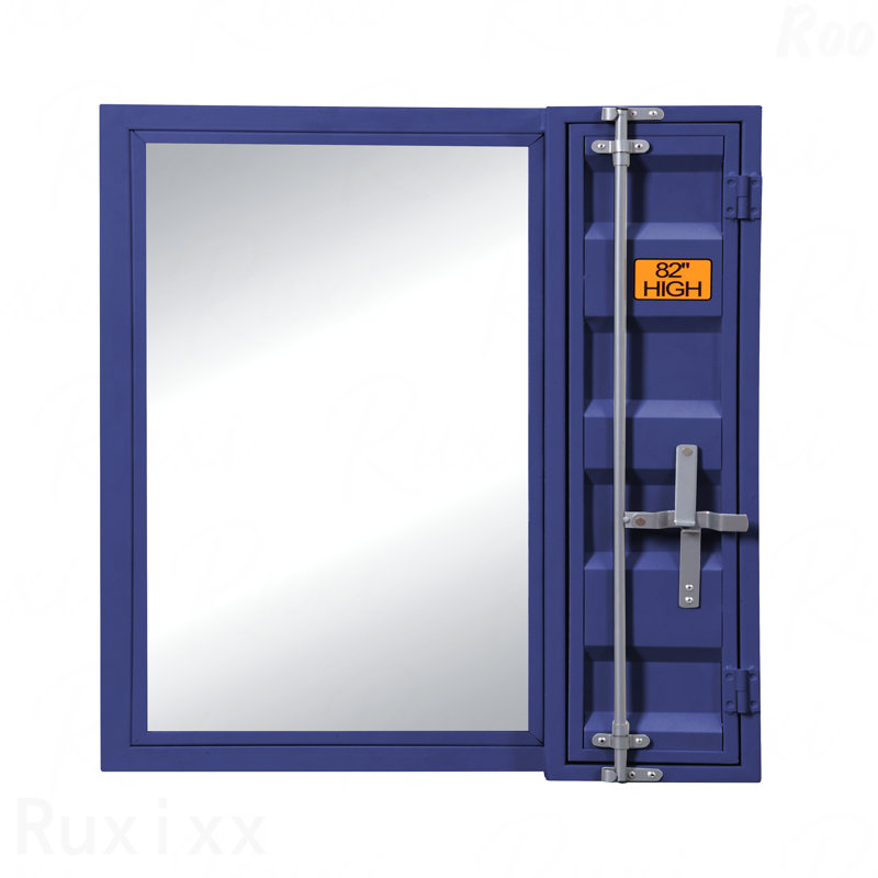 Miroir d'appoint, Bleu