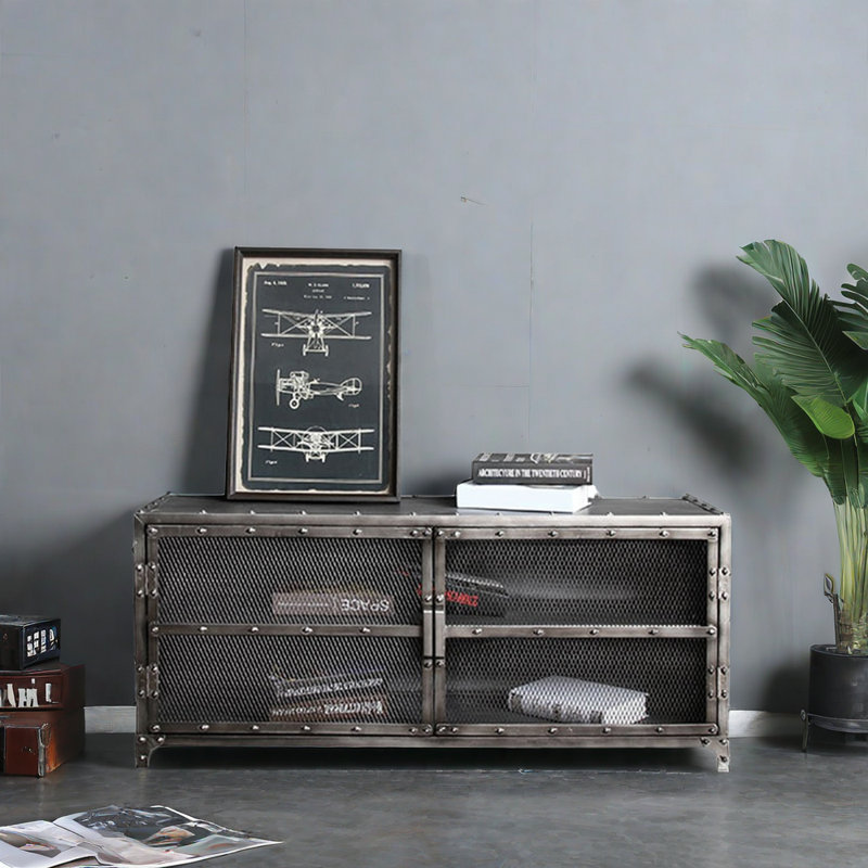 Buffet Kimimela, Argent, H 21,65 po x l 47,24 po x P 15,74 po