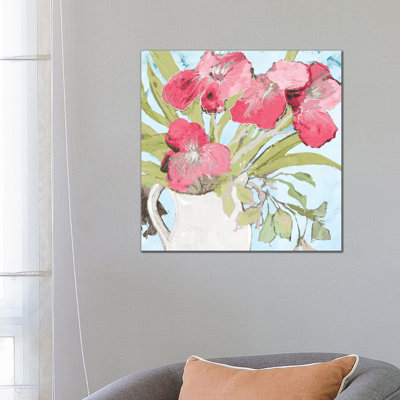 Spring Vase by Robin Maria - Painting on Canvas