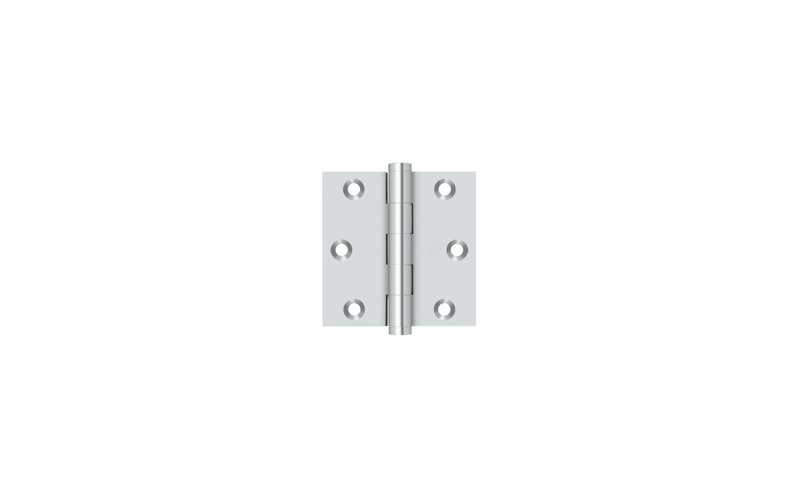 Hinge, Polished Chrome