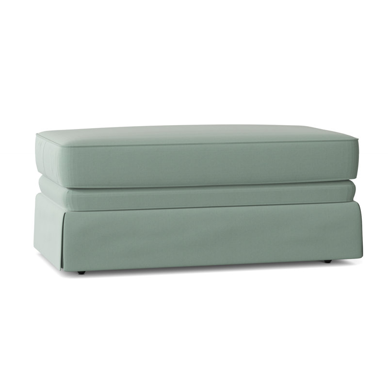 Repose-pieds rectangulaire 45 po Atterbury, Toile Spray Bayou
