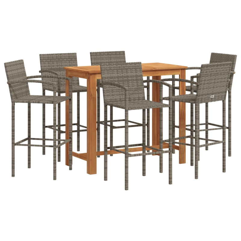 Ensemble de bar pour patio 5 pièces Wildon Home®