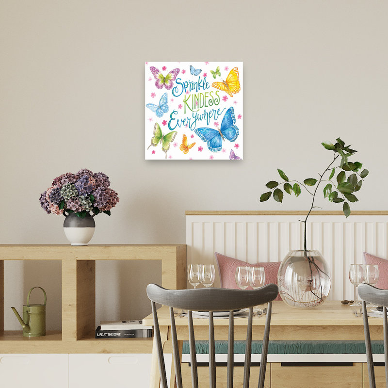Sprinkle Kindness, 18" H x 18" W