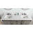 Cayden 72" Double Bathroom Vanity Set-982355616
