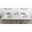 Cayden 72 " W Freestanding Standard 2 Double Vanity Bathroom Vanity With Top-982355616