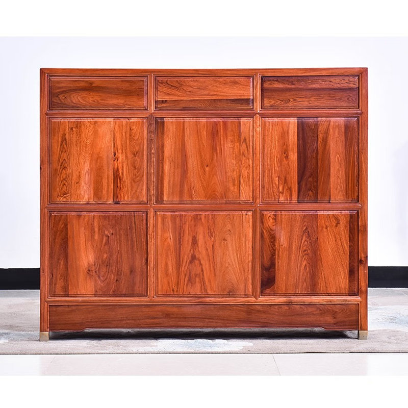 Armoire à chaussures en bois massif