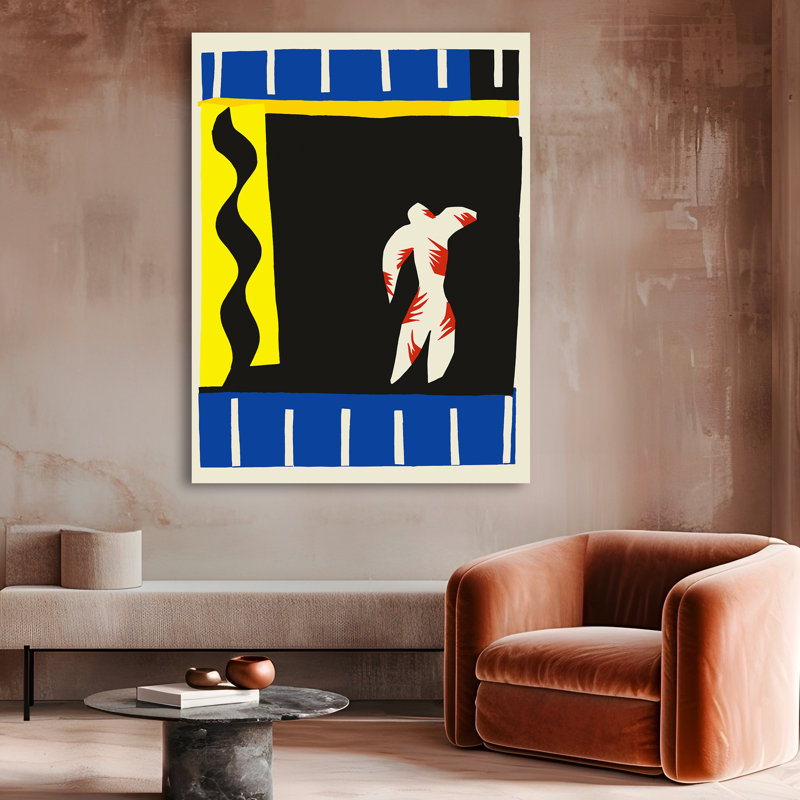 3HM7482 Jazz, The Clown by Henri Matisse - Wrapped Canvas Print, 70cm H x 50cm W