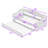 Upholstered Twin XL Daybed with Trundle and LED Belt-1892125654