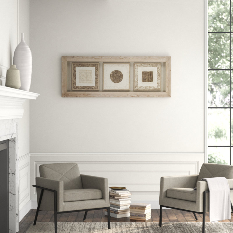 Abstract Paper Framed Art Print