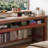 Maroon Rectangular Solid Wood desk-1418442715