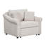 Fauteuil convertible en chenille avec dossier réglable-1044224837