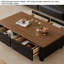 Medieval-style rectangular storage coffee table-1202223135-1202223133