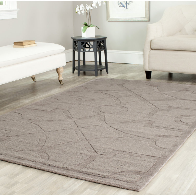 Tapis en laine touffeté à la main Jamon Martha Stewart, Rectangle 8 pi x 10 pi