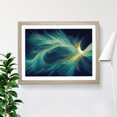XH1022-3006X Electricity Art Painting Vol.4 - Single Picture Frame Print