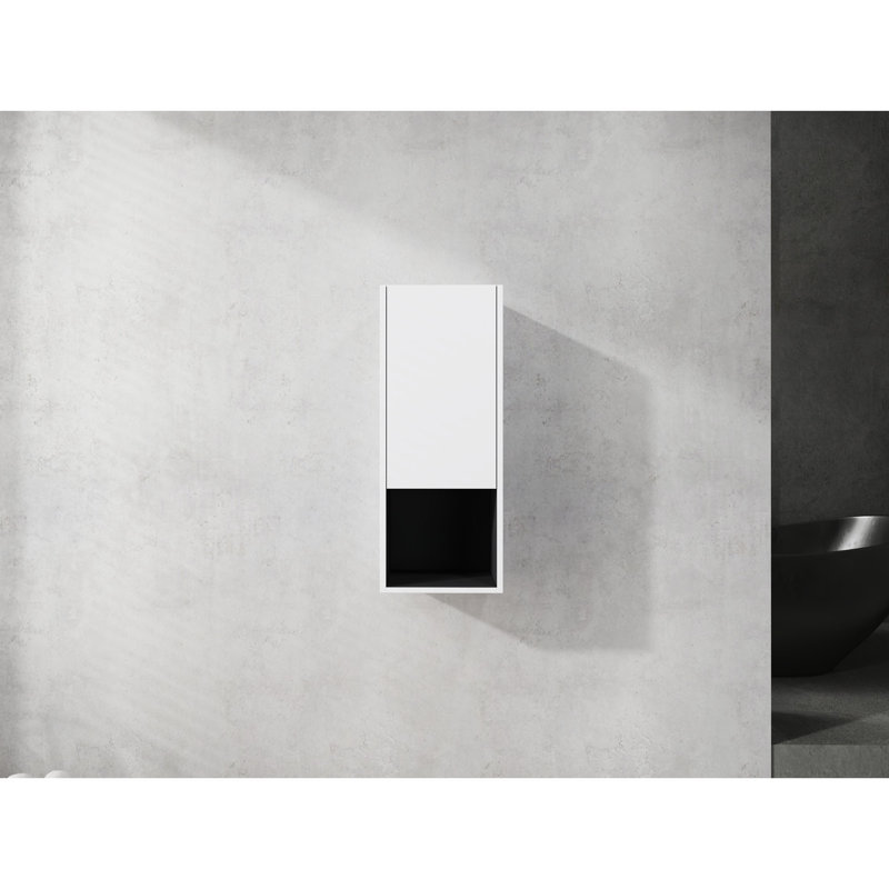 Float Mounting Design Bathroom Side Cabinet