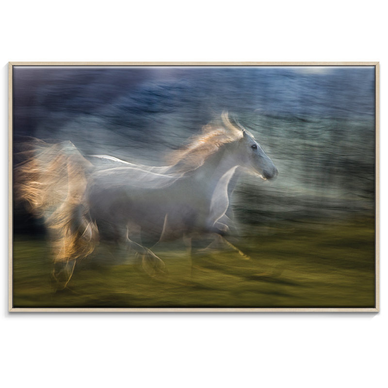 Print on Canvas, 102cm H x 152cm W, Timber Floater Frame