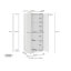 Rudman 2 -Door 3 -Shelf Storage Cabinet