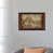 Toile avec cadre gris