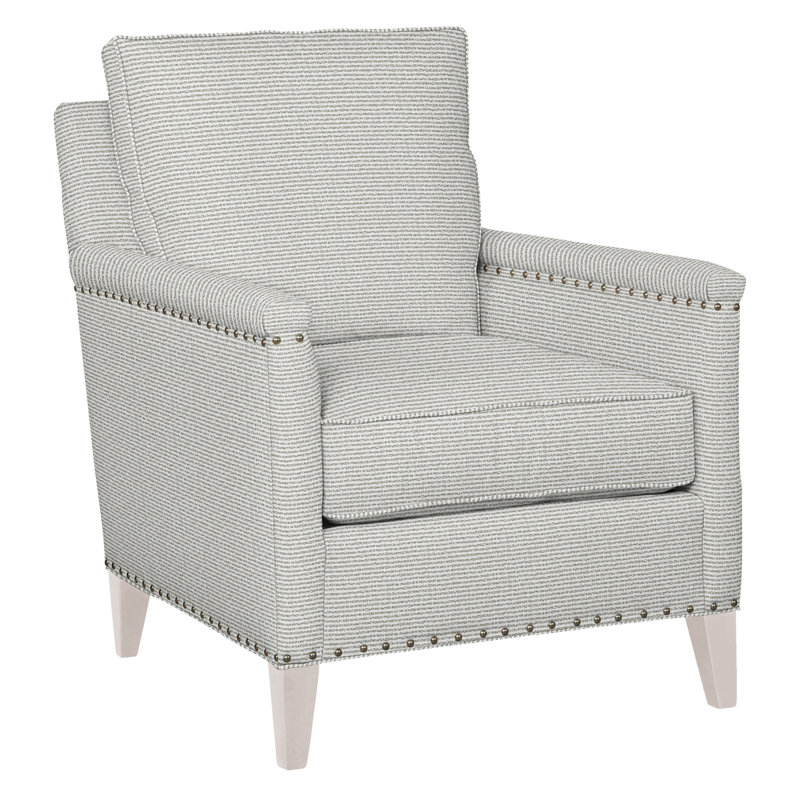 Liz Armchair, Yes, Callaloo Cotton, Dove Gray