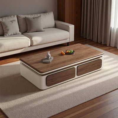 Simple retro and fashionable storage coffee table