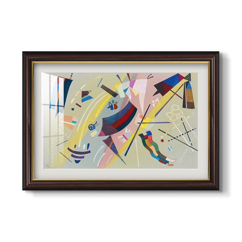 Sans titre, 1941 - Wassily Kandinsky - Tirage sur mesure encadré, 20x28 INNER SIZE, Framed Print with Mat, Walnut Gold Lip