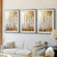 ABSTRACT Series CMLI - Impression encadrée sur mesure de qualité supérieure - 3 pièces-2092680265