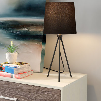 Dunneback Metal Tripod Lamp