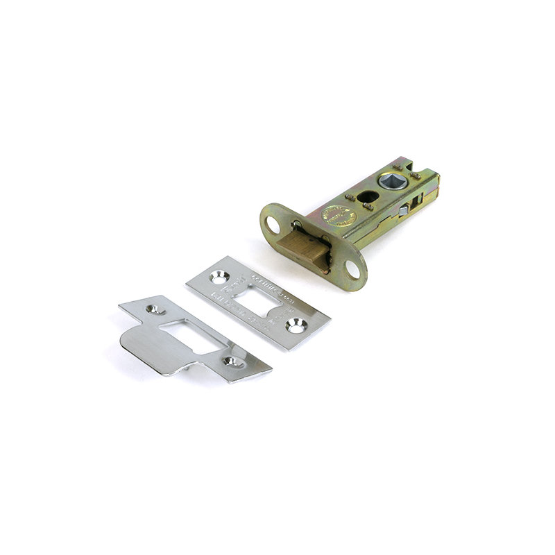 Polished Nickel 3" Heavy Duty Latch, Satin Chrome