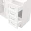Kitchen Cabinet With Led, 4 Doors And 2 Drawers-123994820