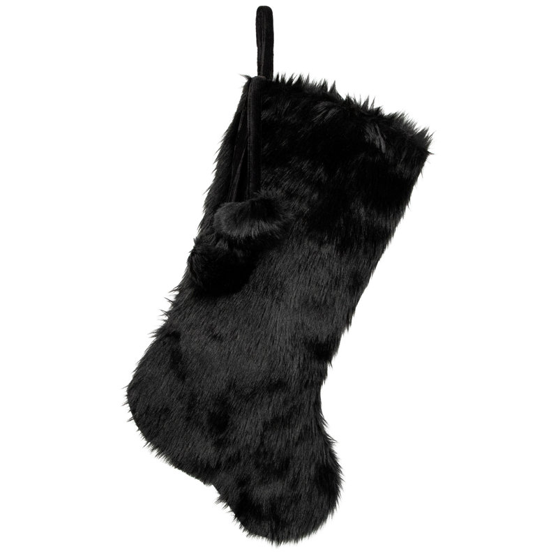 Bas de polyester, Noir
