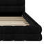 Lit plateforme en tissu d'ameublement-890827032