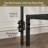 Metal Cal King Size Headboard, Steel California King Headboard Only For Bedroom, Farmhouse Victorian Style, Attach Frame, Easy Assembly, Black-2041790605-2046445741
